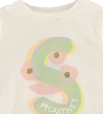 Stella McCartney Kids T-Shirt - Weiß m. Print