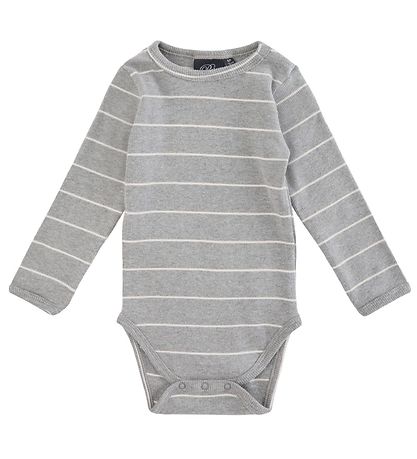 Sofie Schnoor Body L/æ - Gestreift - Grey Melange