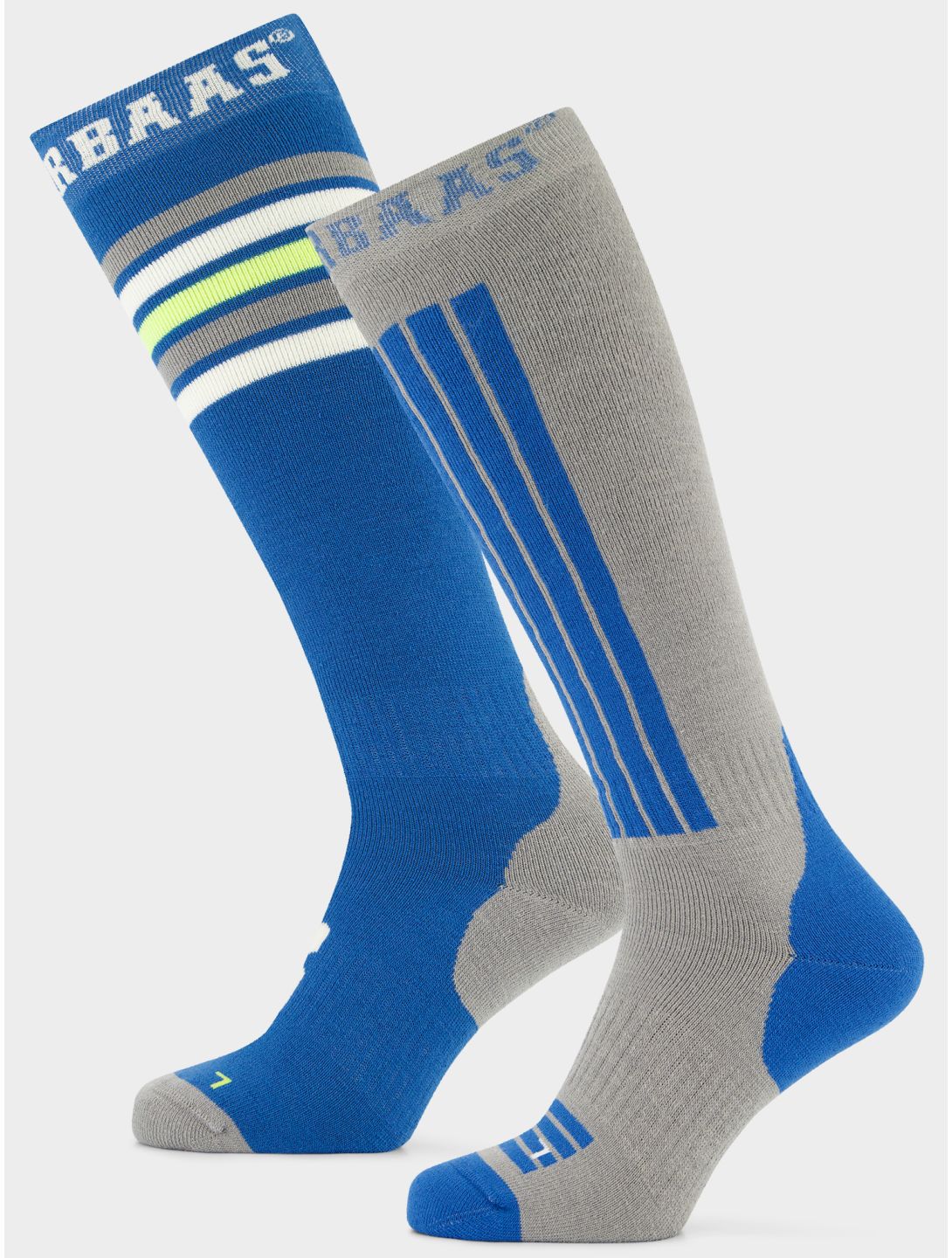 Striped Ski Socks 2-pack skisokken unisex  2-pack