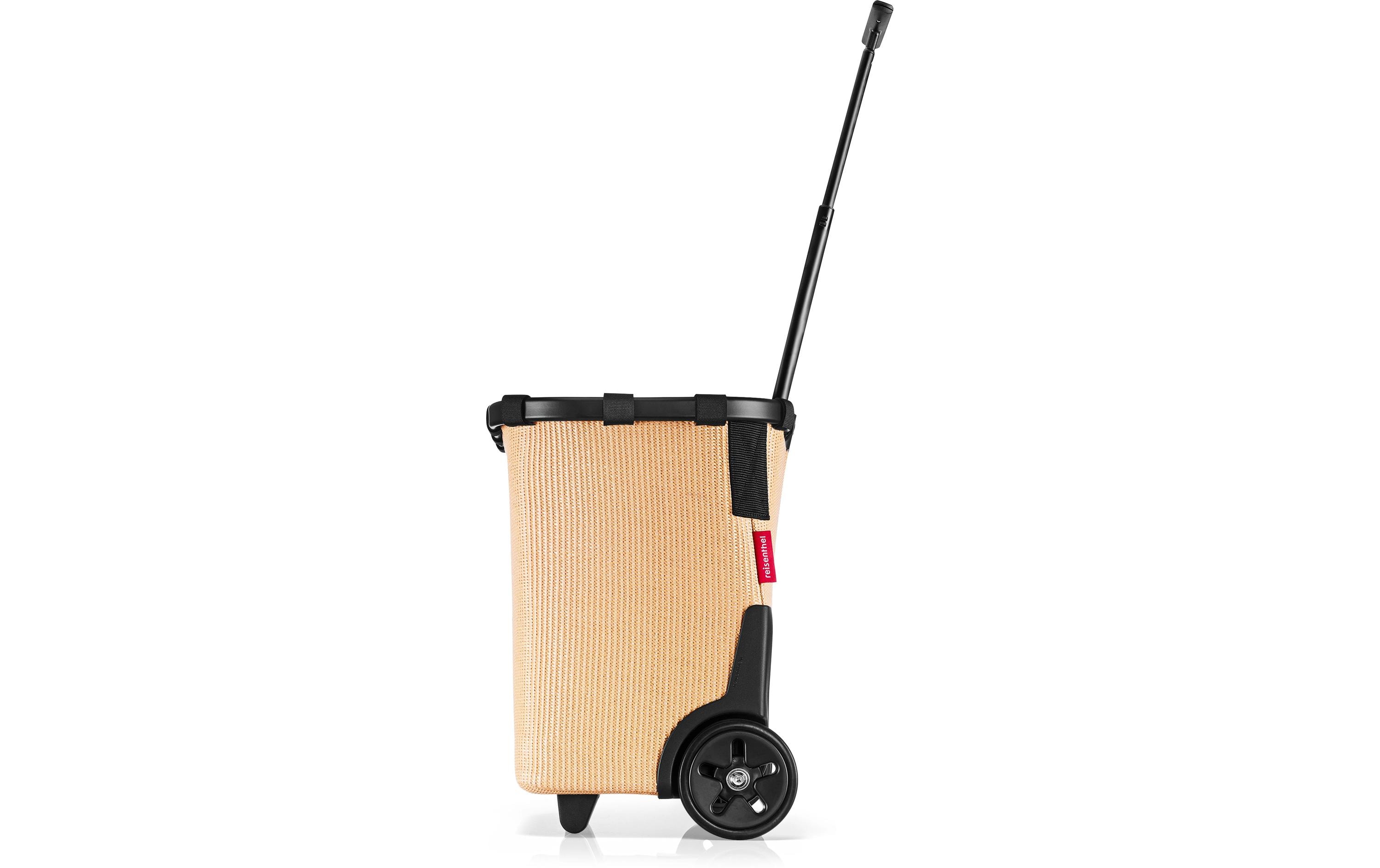 Einkaufstrolley Carrycruiser frame Raffia Black<br>Einkaufstasche mit Kühlfunktion
