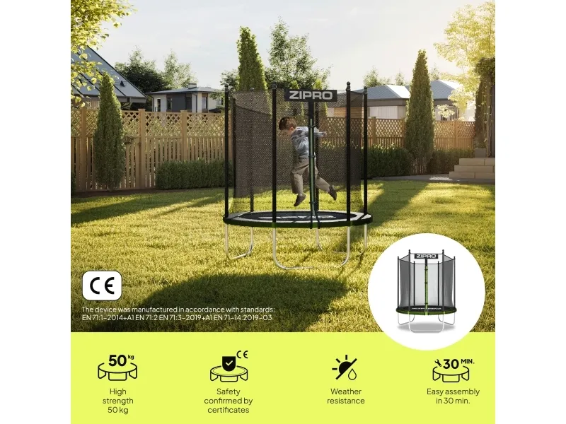 Jump Pro OUT med udvendigt net 4FT 127cm