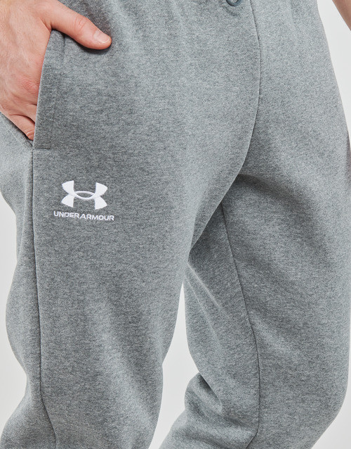 Under Armour - UA ESSENTIAL FLEECE JOGGER - Gris