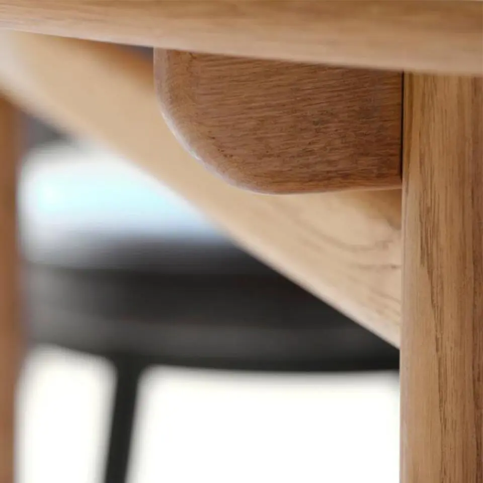 Olivine Kjeld Verlengbare Houten Eettafel 190 cm - Naturel