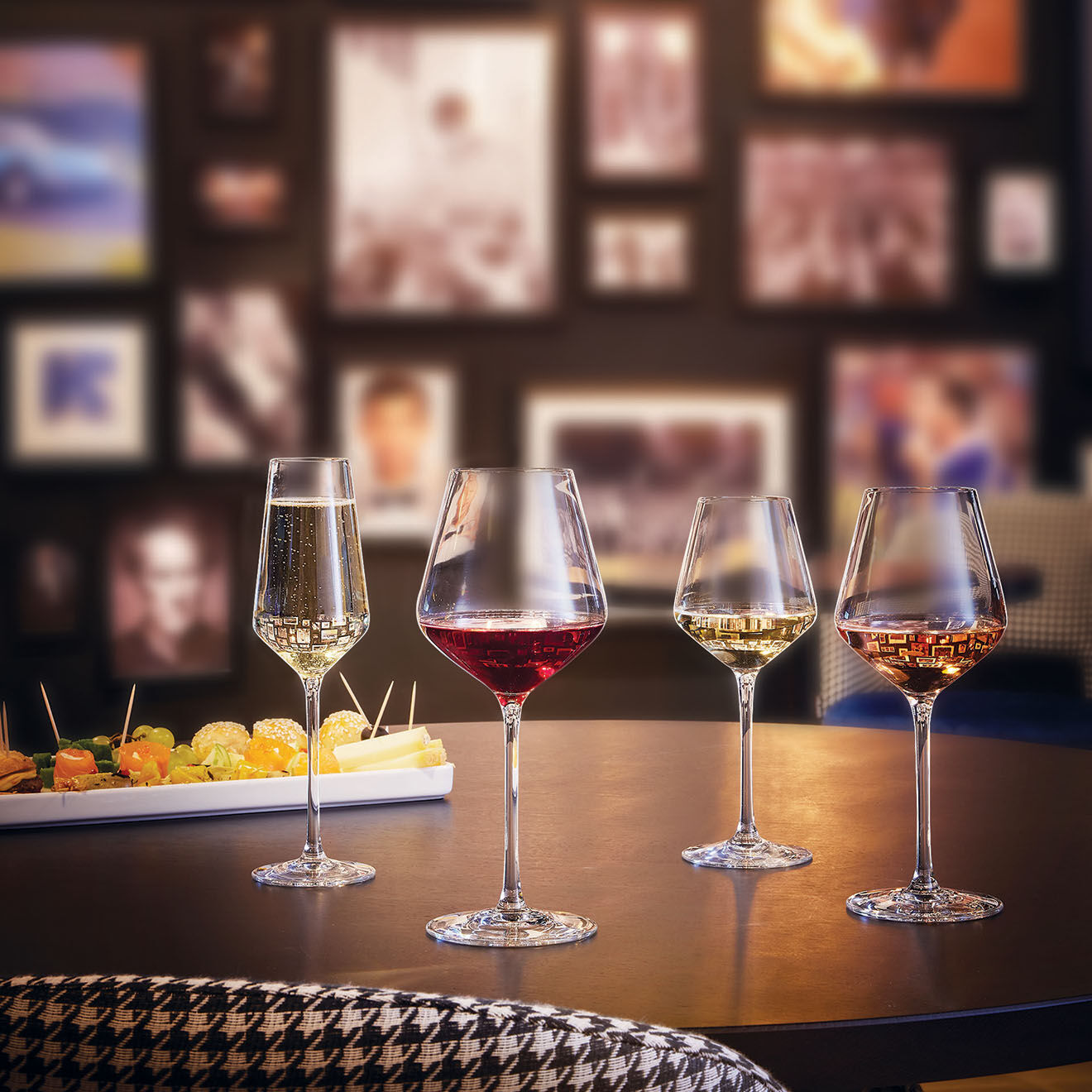Chef & Sommelier 6 Verres à pied Distinction transparents - 28 cl