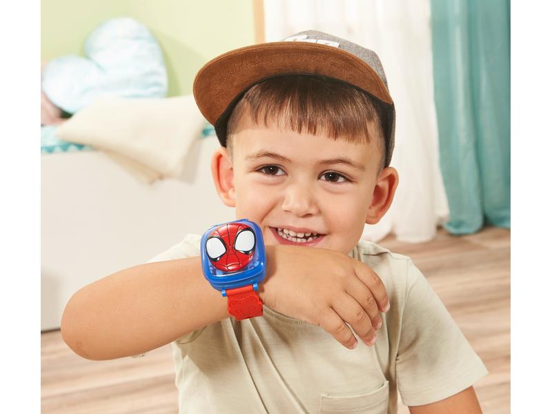 Vtech Spidey und seine Super-Freunde – Lernuhr -DE- Digitale Kinderuhr mit vielen Funktionen und Lernspielen