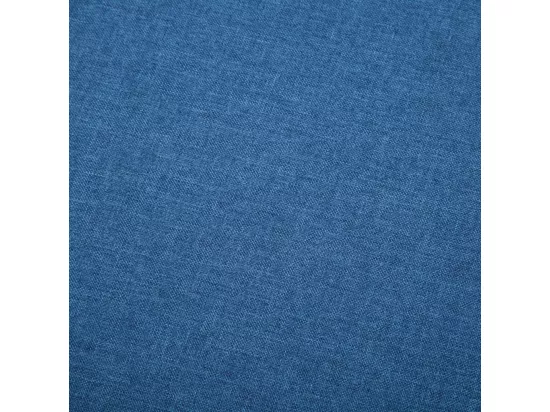 NETTLIFE Canapé à 3 places revêtement en tissu 172x70x82 cm bleu