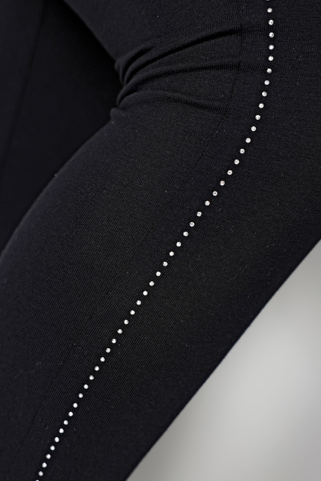 Leggings, Tight Fit, Ziersteinchen, Elastikbund