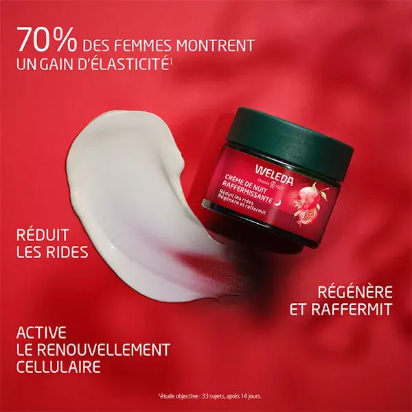 Creme Noturno Firmador Weleda Romã e Maca 40ml