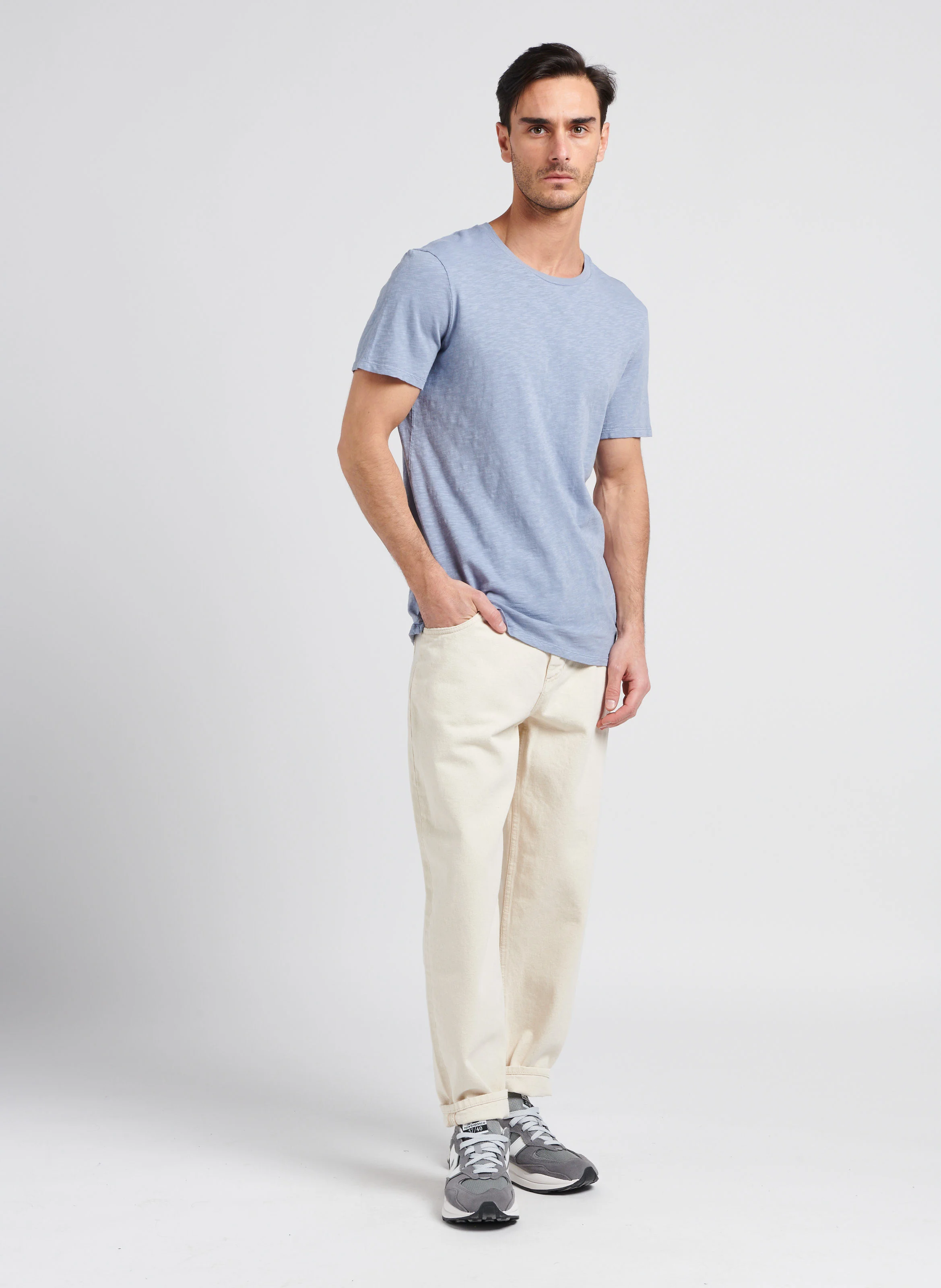 SNOPDOG - Jean droit en coton| Beige
