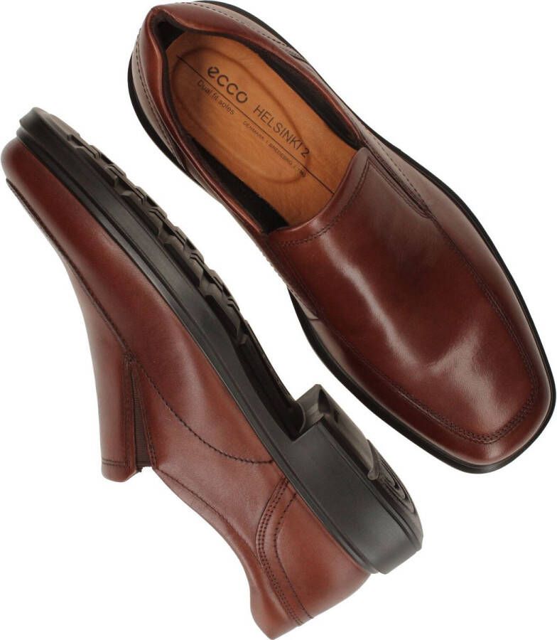 ECCO Helsinki 2 Heren nette leren instapper Bruin Size: 45 (UK 10.5-11)