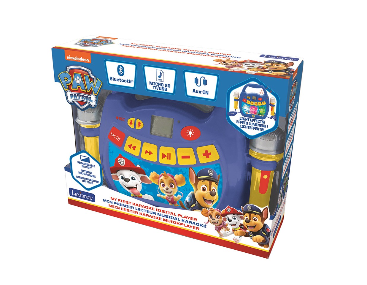 Lexibook - Paw Patrol - Bluetooth Højtaler