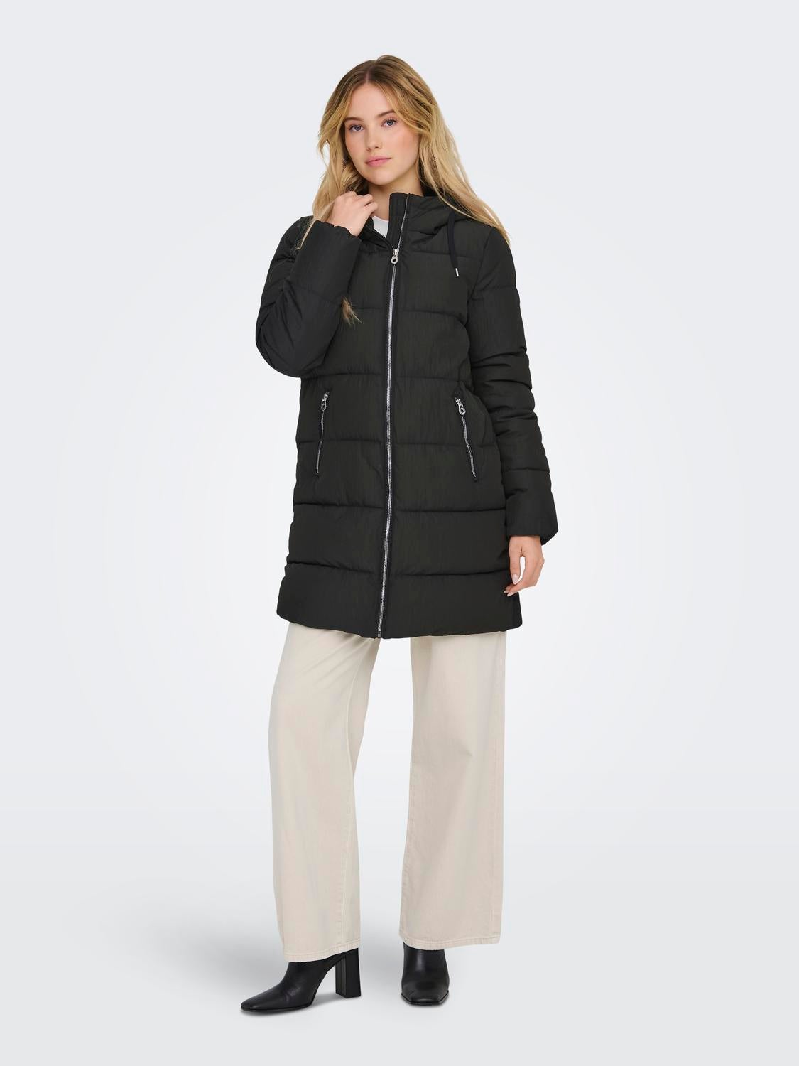 ONLDOLLY Steppmantel Black