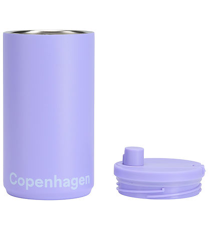 Design Letters Thermobecher - Travel - Copenhagen - 350 ml - Bla