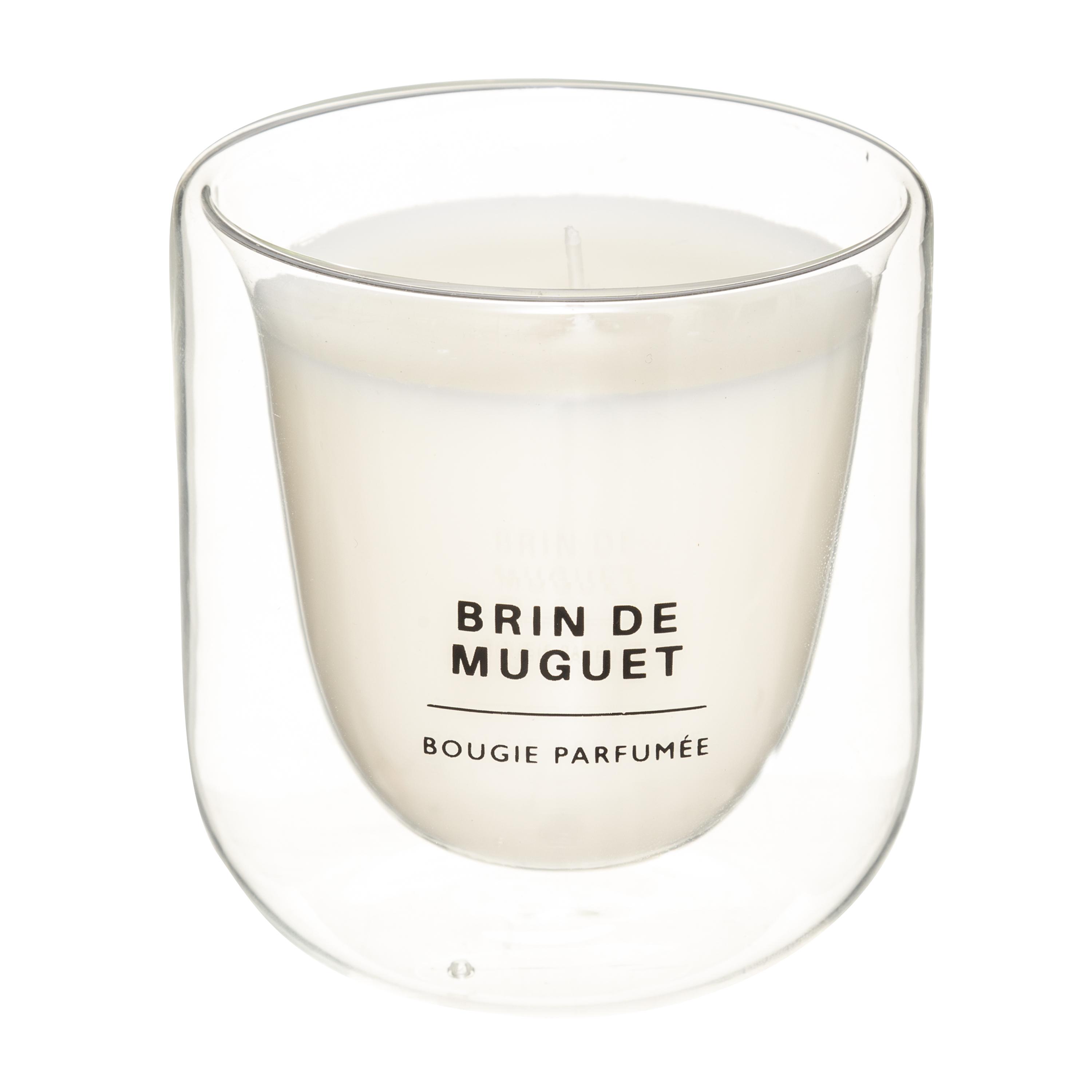 BOUGIE PARFUMEE VERRE MUGUET ILAN 130G