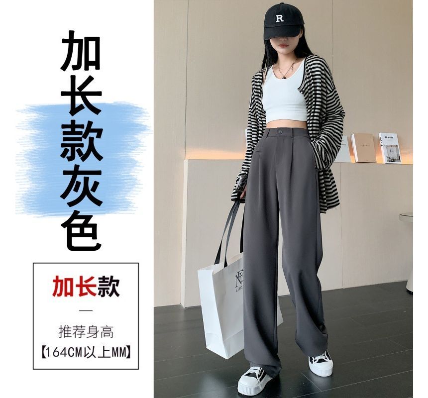 Luminato - High Rise Plain Wide Leg Dress Pants (verschillende ontwerpen)