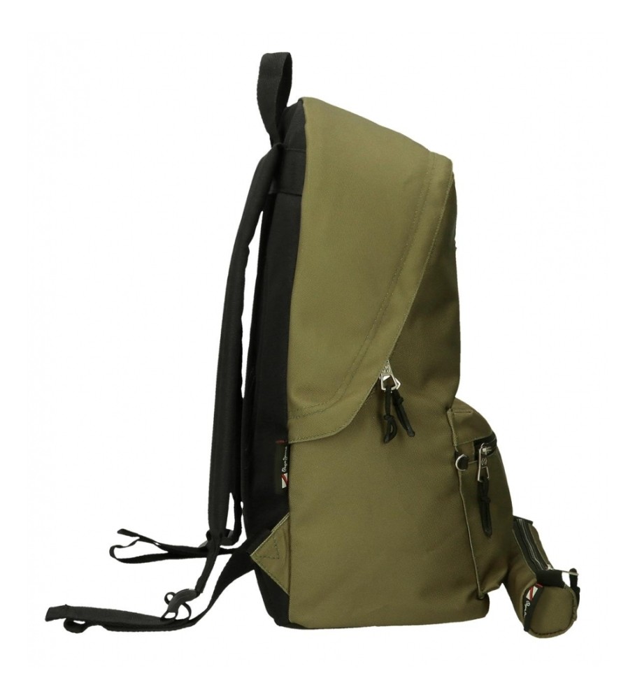 Mochila Pepe Jeans Aris + Estojo Verde