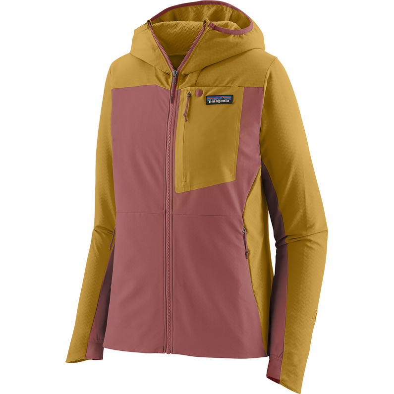 Patagonia Damen CrossStrata R1 Hoodie Jacke