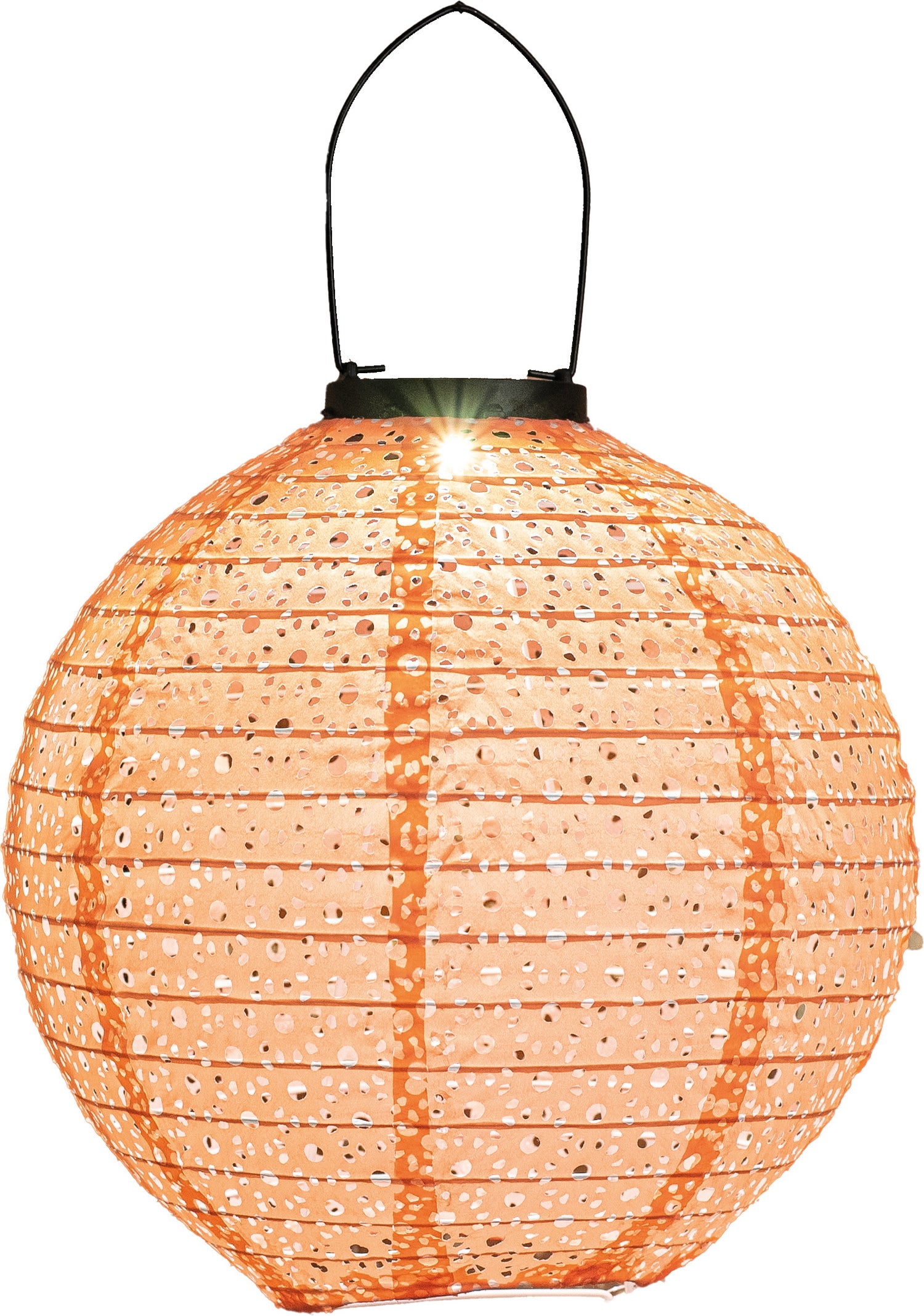 Solar lampion Marrakesh roze D 25,5 x H 25,5 cm