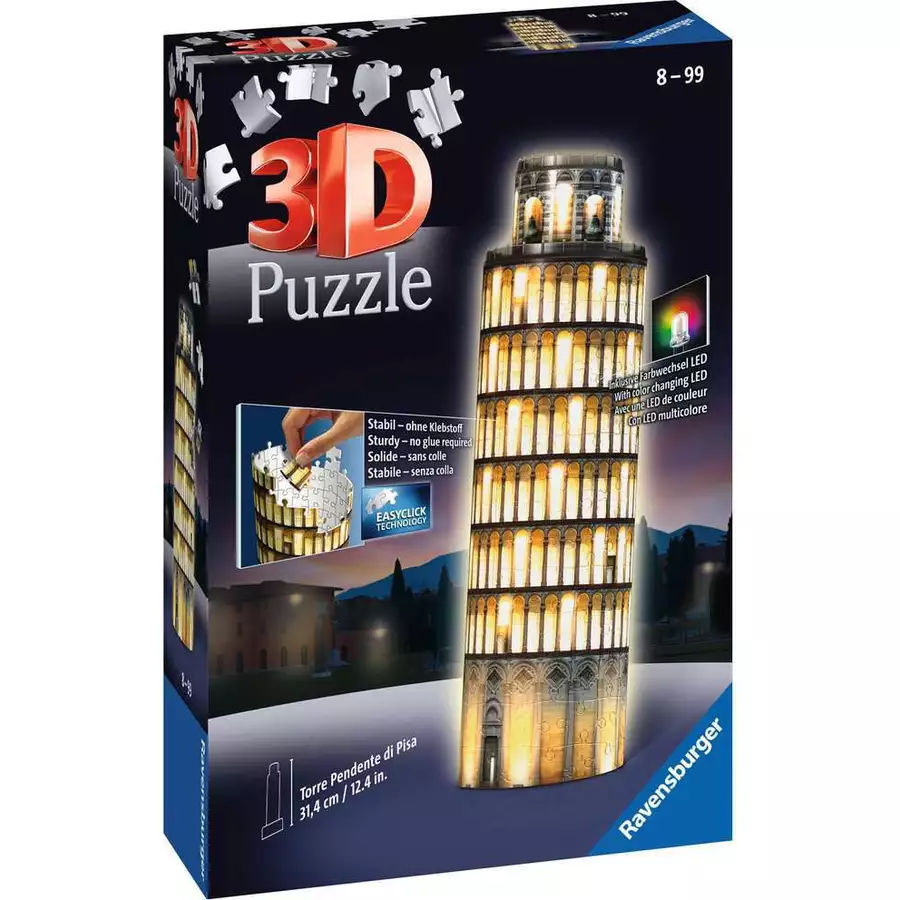 Ravensburger Pisa bei Nacht bunt