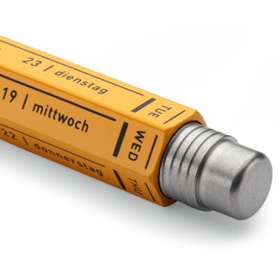 Gelroller Aluminium, Gelb