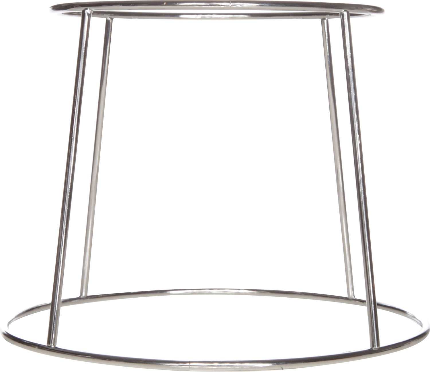 Cosy & Trendy houder zeevruchtenschaal metaal D 19 H 18,5 cm