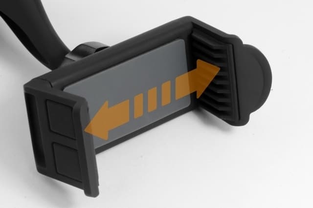 Technaxx bilholder til smartphones + biloplader med 4x USB-port (TE08)