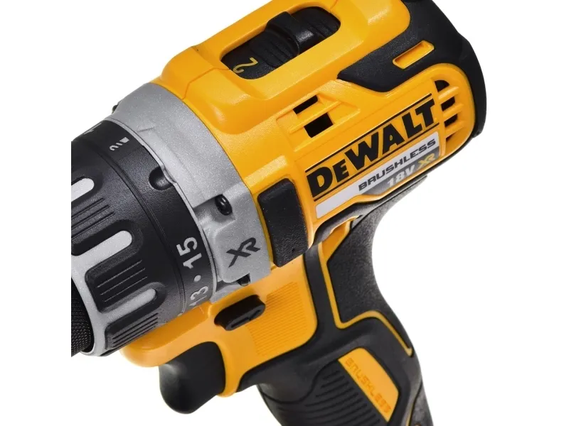 DeWALT DCD791D2-QW - Bor/driver - ledningfri - 2-hastigheders - nøgleløs borepatron 13 mm - 70 N·m - 2 batterier - 18 V