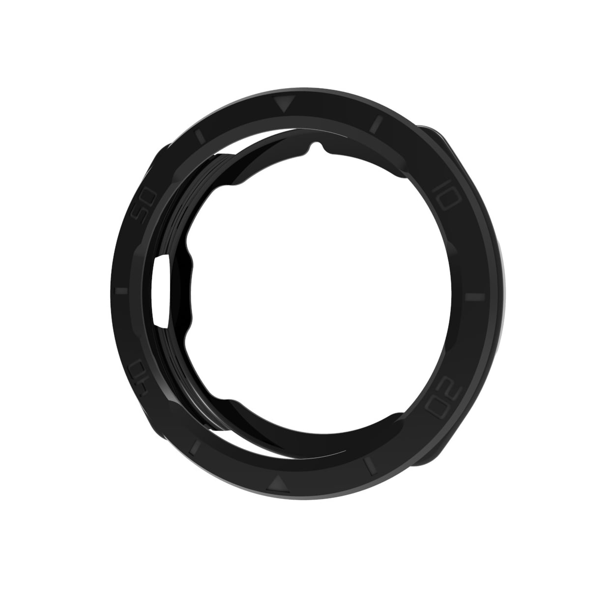 Veske og skjermbeskytter til Samsung Galaxy Watch 4/5 44 mm Sort