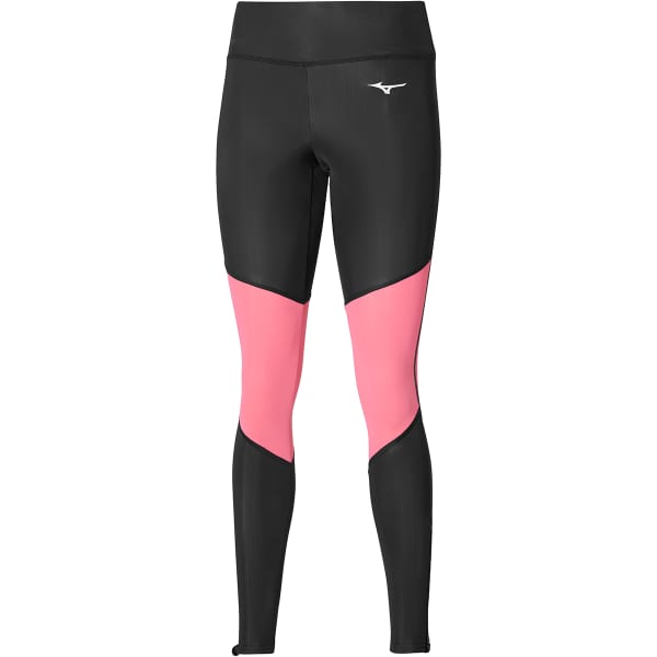 Cuissard running MIZUNO CORE IMPULSE LONG TIGHT W BLACK/SANGRIA SUNSET