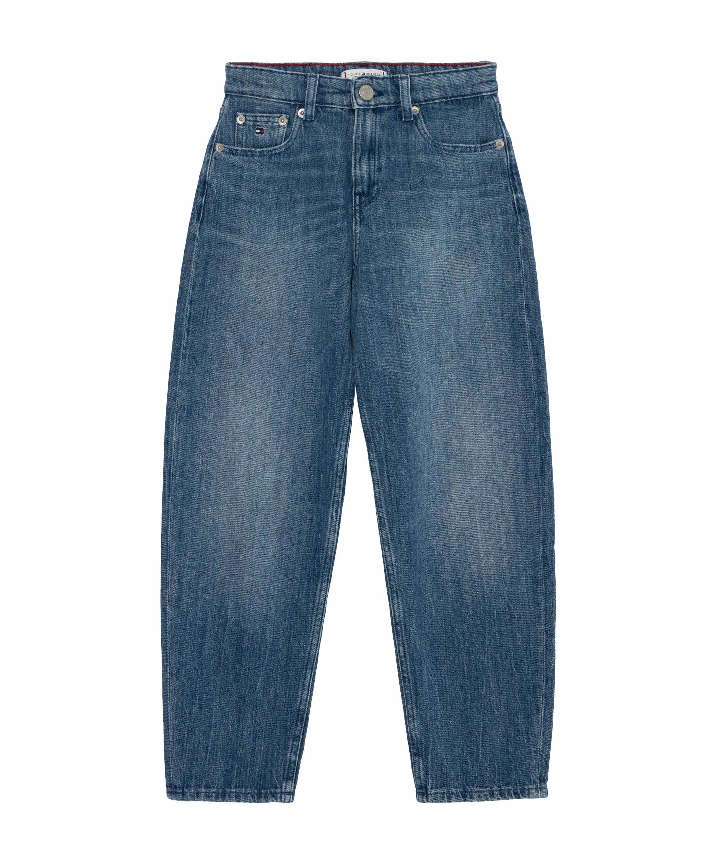 Tommy Hilfiger BARREL WASHED meisjes jeans blauw