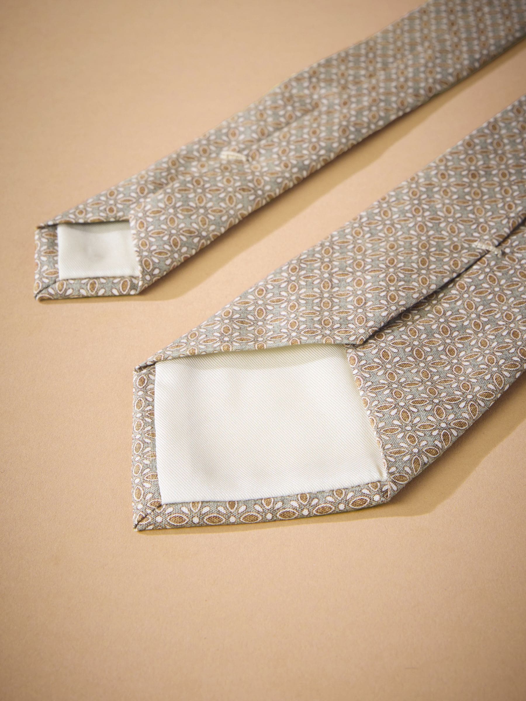 Groen - Signature Made In Italy Printed Paisley Tie