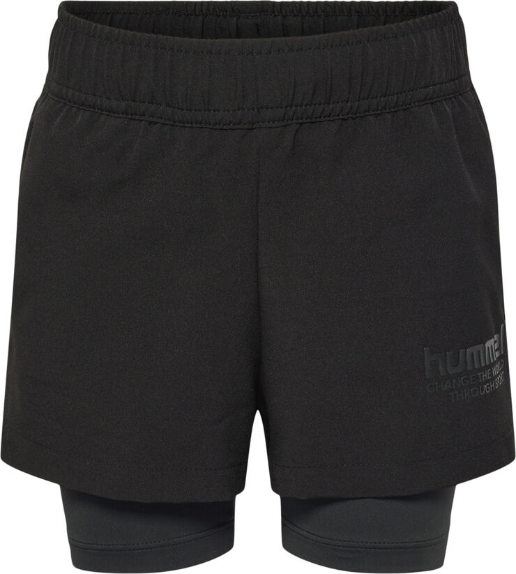 Hummel hmlPURE 2-IN-1 SHORTS Sort