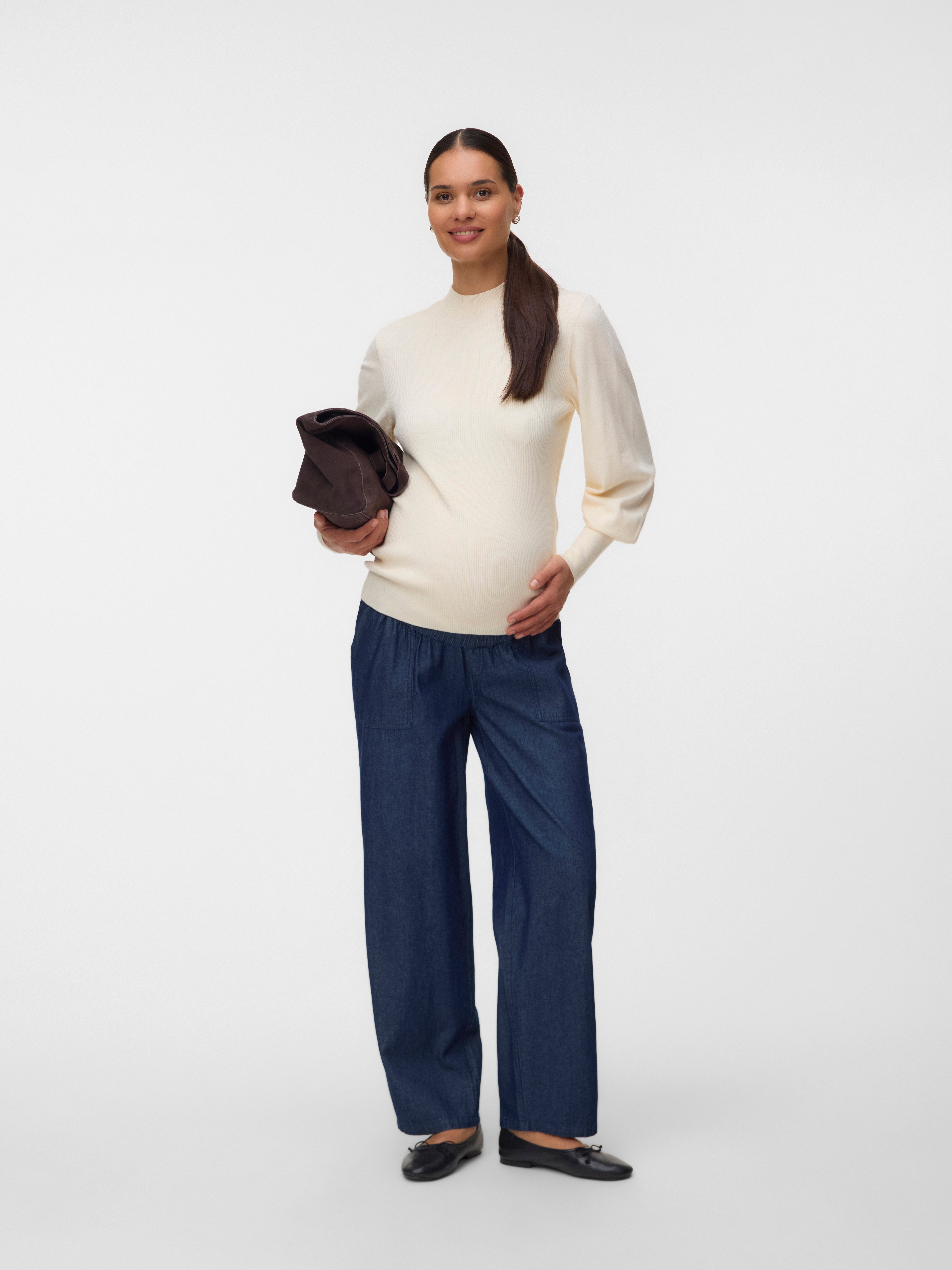 Regular fit O-hals Pullover
