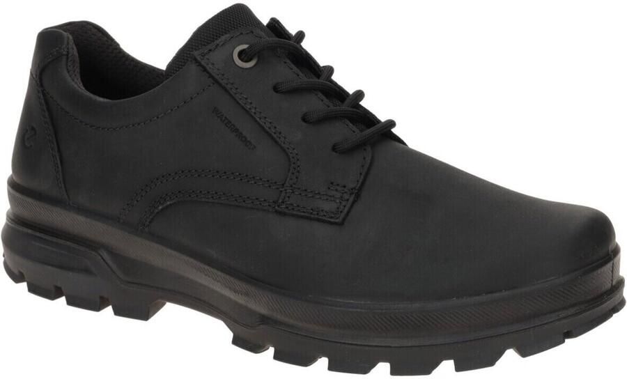 ECCO Rugged Track heren veterschoen Zwart