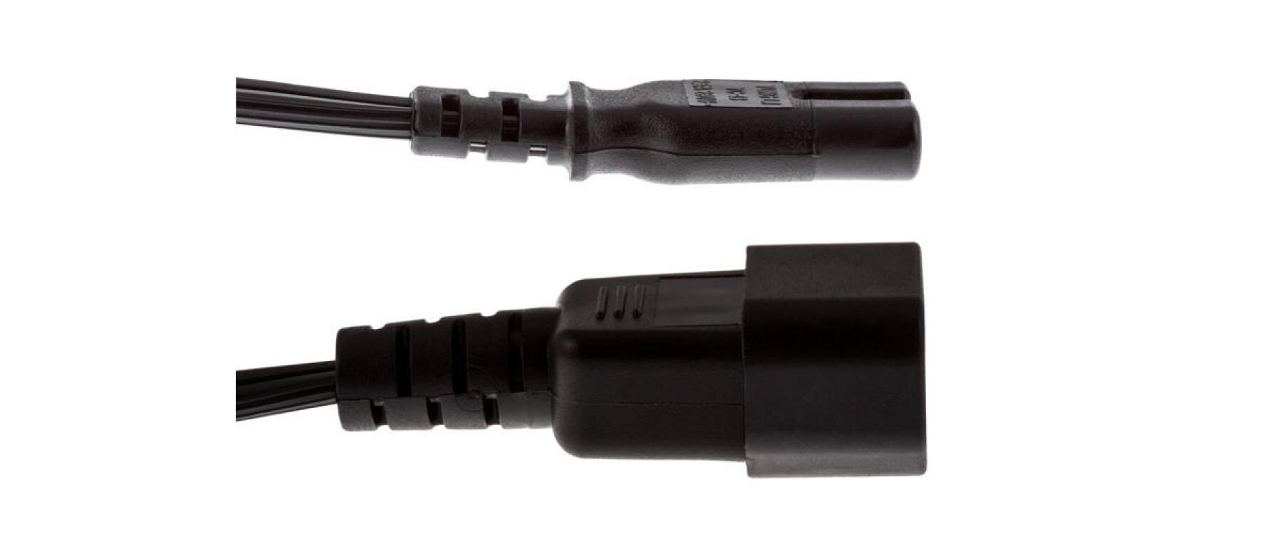 Gerätekabel 0.4 m C7-C14Gerätekabel 0.4 m C7-C14