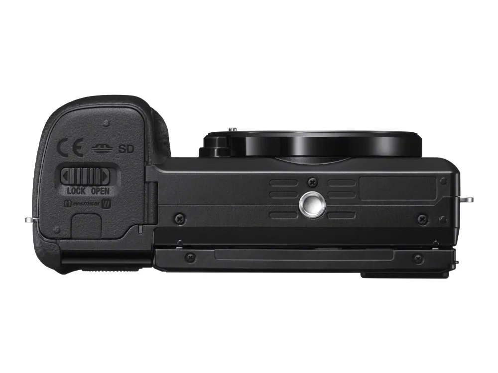 Sony a6100 ILCE-6100Y - Digitalkamera - spejlløst - 24.2 MP - APS-C - 4K / 30 fps - 3x optisk zoom 16-50 mm og 55-210 mm objektiver - Wi-Fi, NFC, Bluetooth - sort