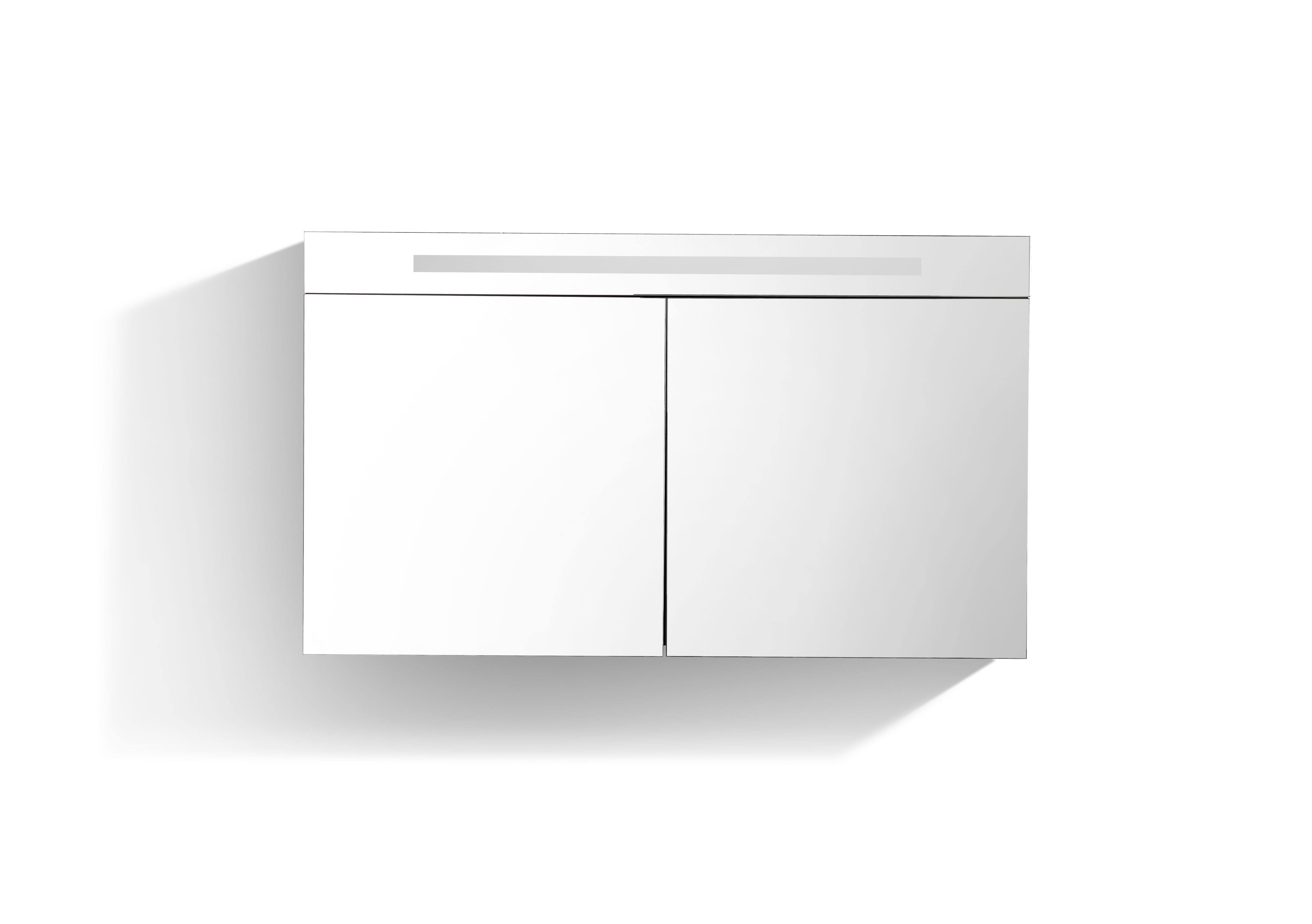 Lambini Designs Trend Line spiegelkast 120x70cm century oak