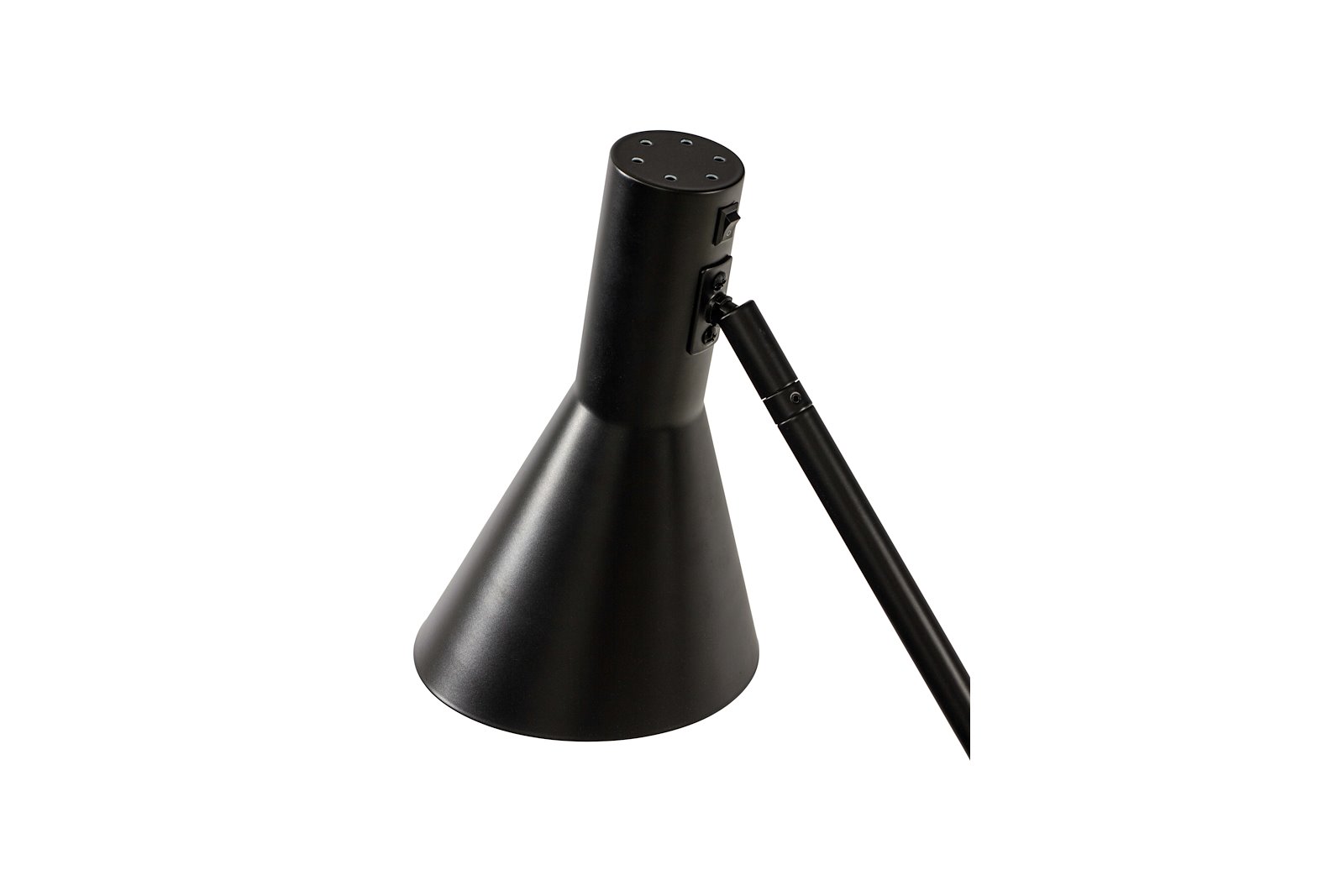 Ceres gulvlampe Sort med ledning og bryter E27 max 40W