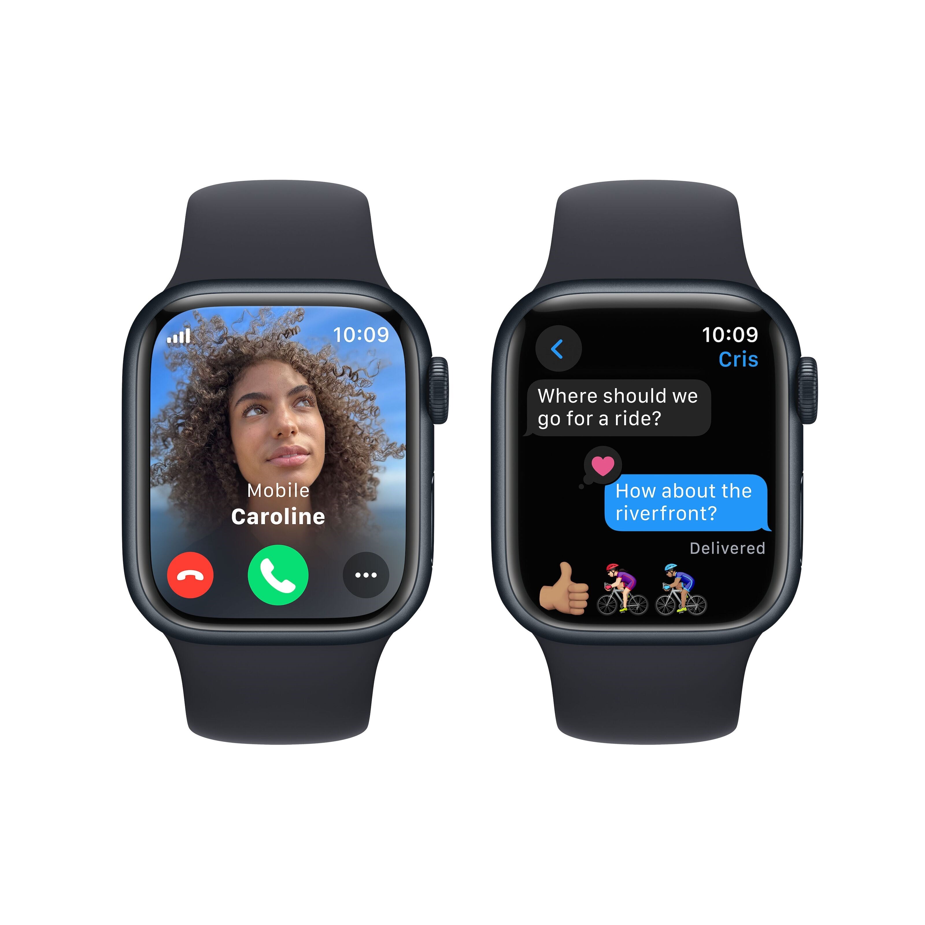Apple Watch Series 9 GPS + Cellular 41 mm Midnight S/M