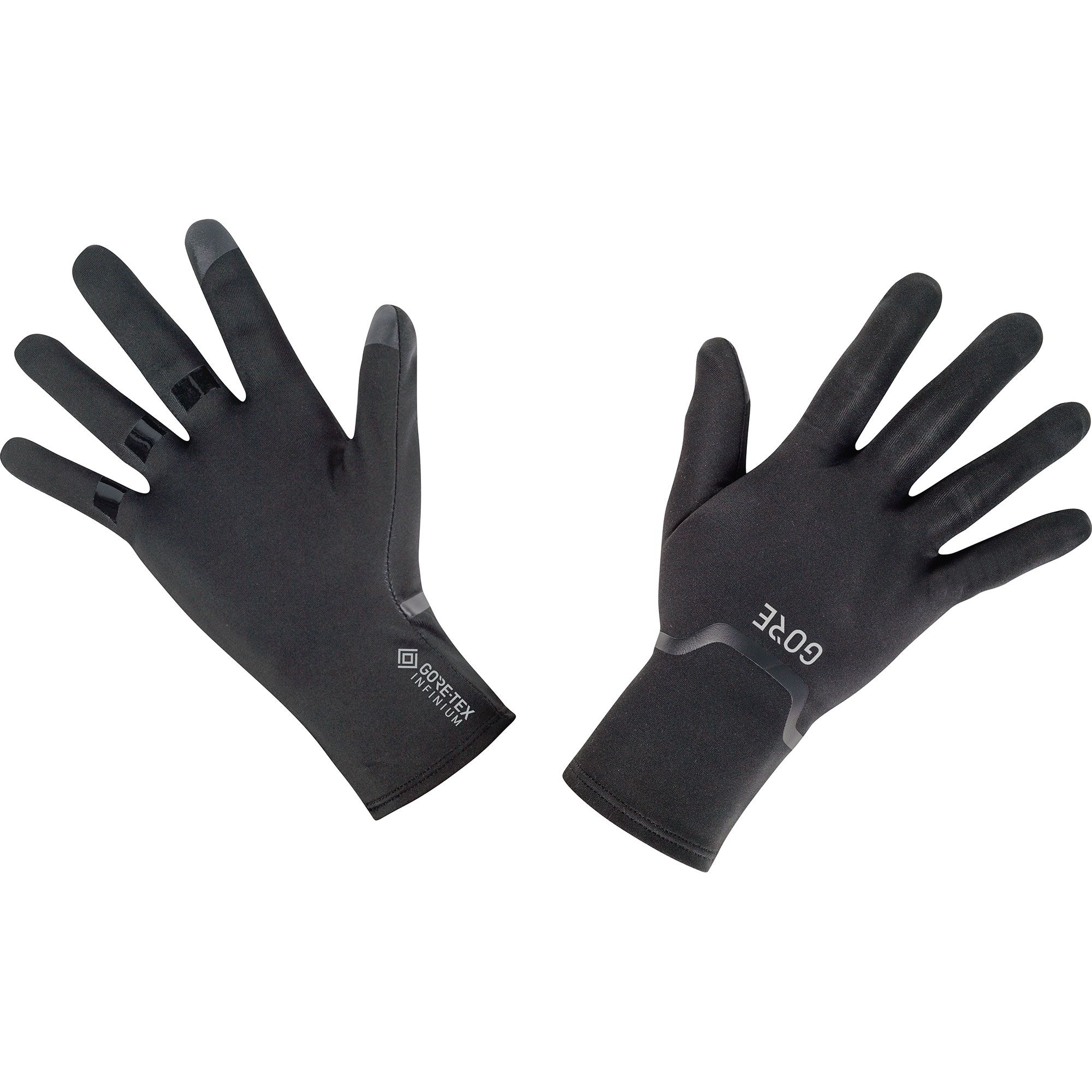 gore gtx stretch gloves black