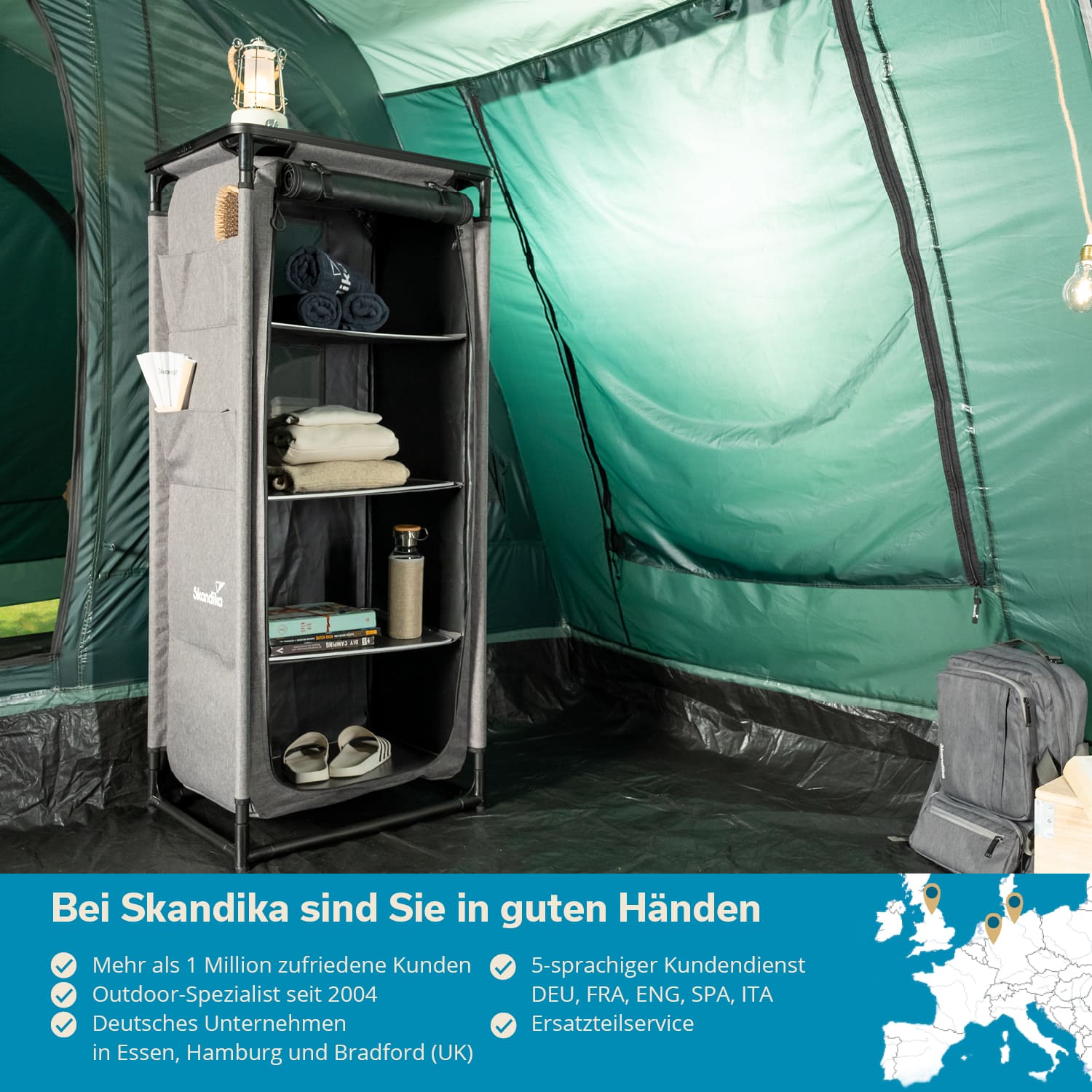 Skandika Ruoka campingkast
