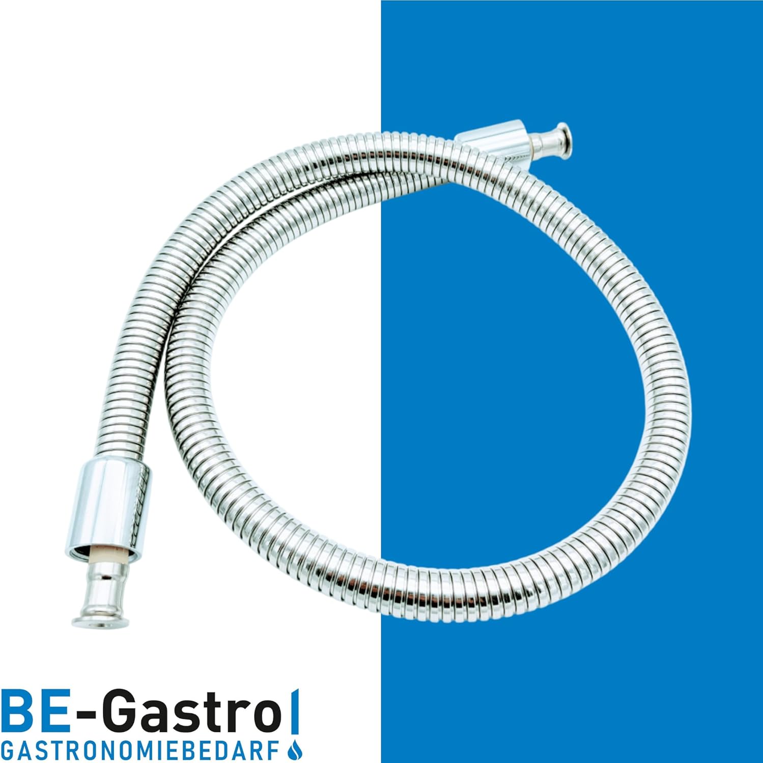 I Profi Gastro Geschirrbrause Zweiloch 'Premium' Wandarmatur inkl. Wasserhahn, Mischbatterie & ergonomischem Drehgriff | Gastrobrause mit Zubehör, Gastronomie Armatur, Wandanschluss