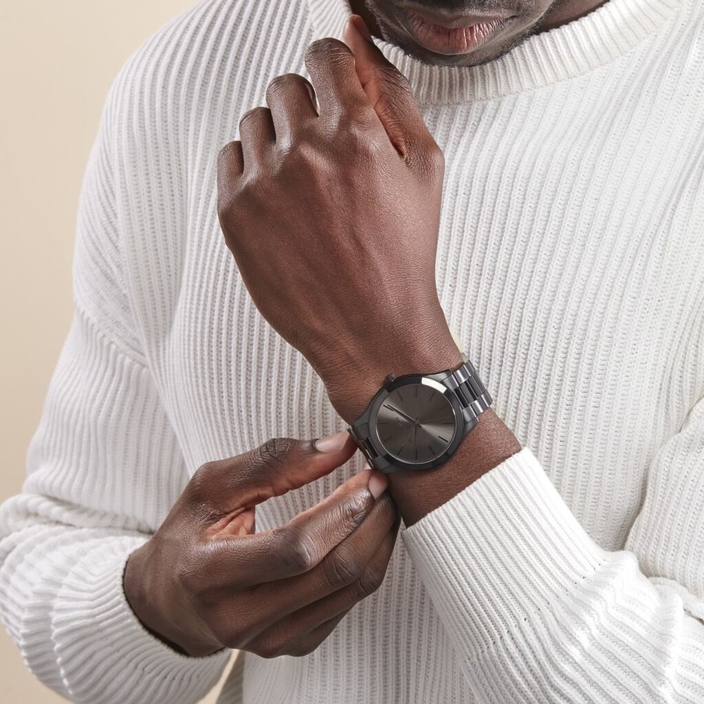 Montre Michael Kors Slim Runway Noir