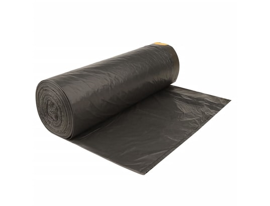 VIDAXL - Sacs poubelles avec cordons 250 pcs noir 120 l