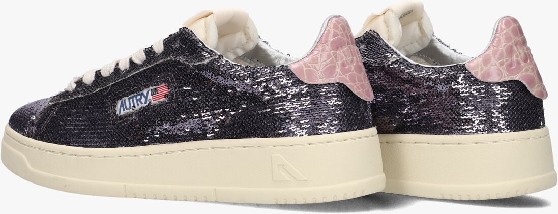 zilveren autry lage sneakers dallas low wom