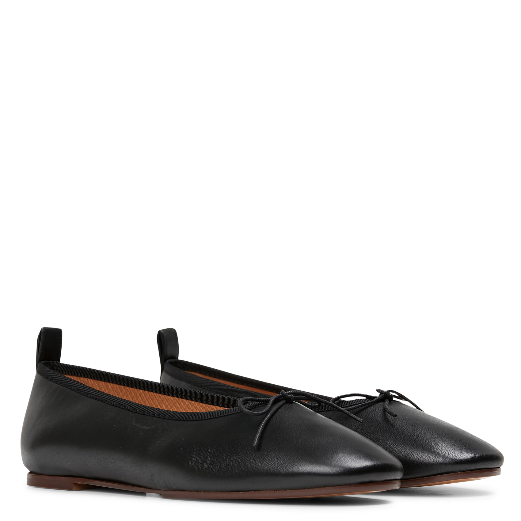 N°124 - Ballerines en cuir | Noir