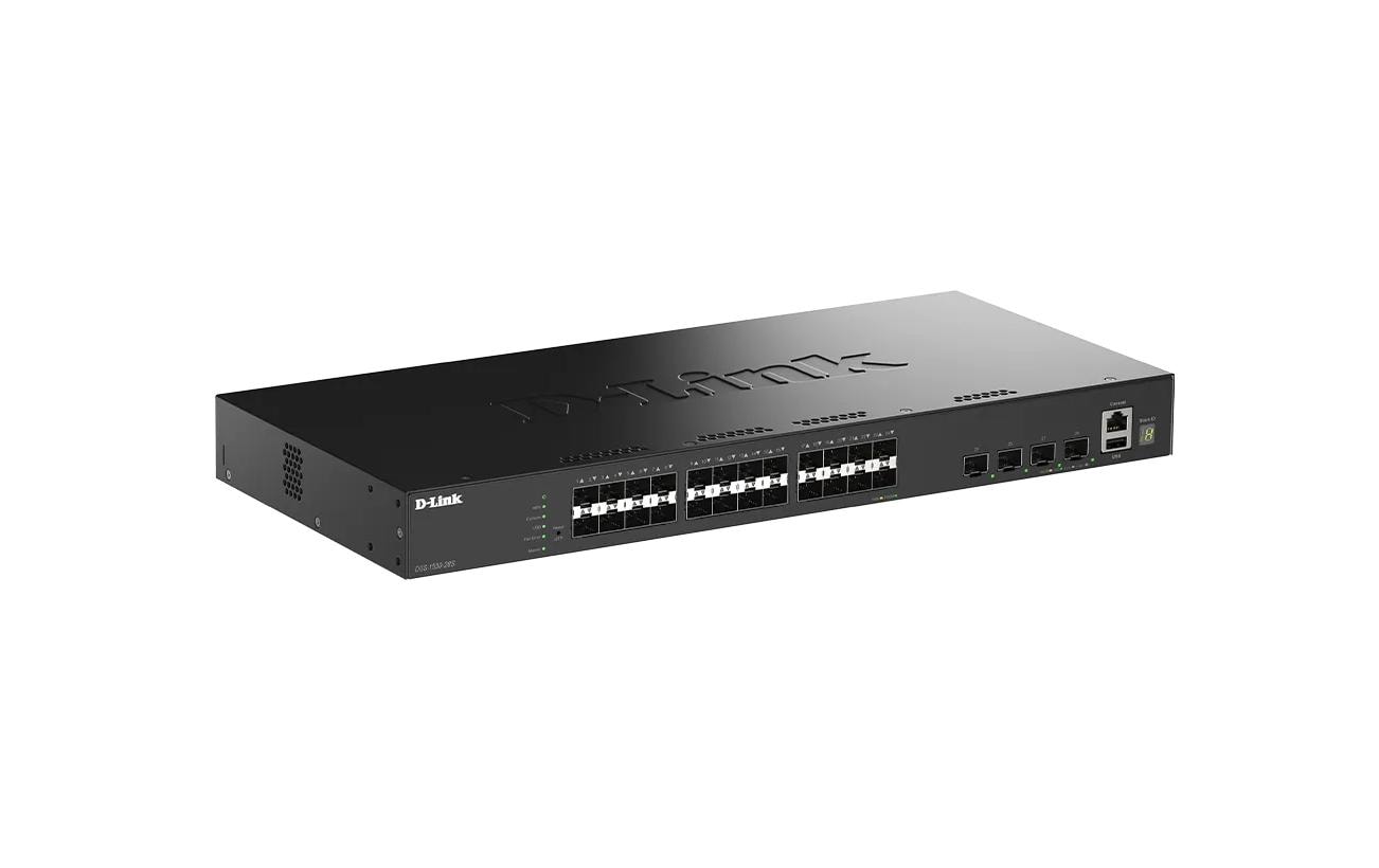 SFP+ Switch DGS-1530 28 Port<br>Gigabit Stackable Smart Managed Switches mit 10G Uplinks