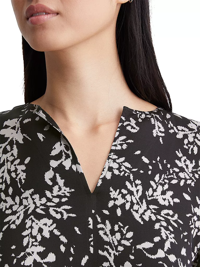 MARC O'POLO Blusenshirt  schwarz