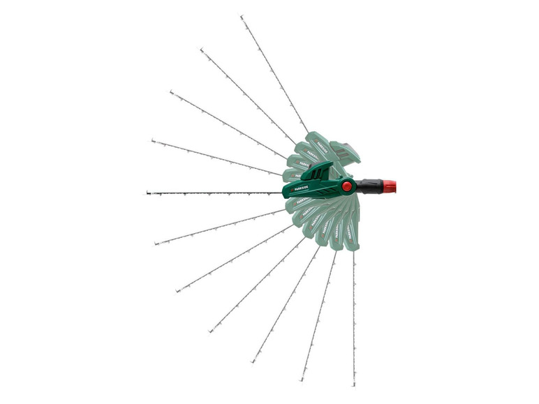 Telescopische accu-heggenschaar 20V zonder accu