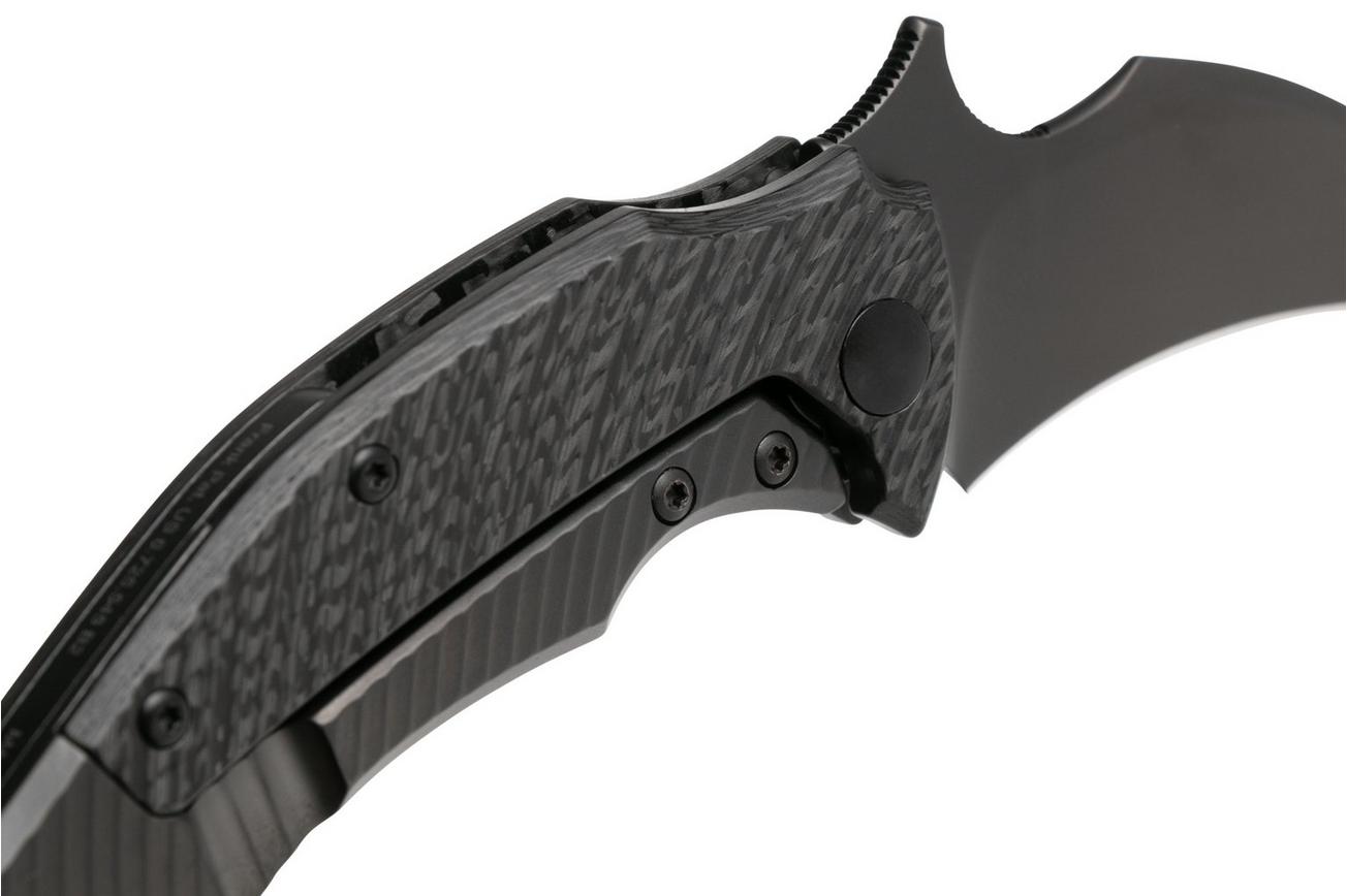 Fox Knives Black Bird FX-591TICB karambitmes, Bastinelli design